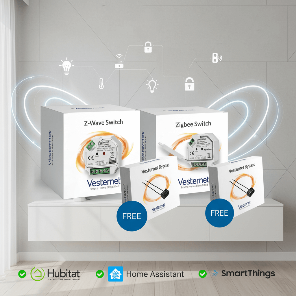 Vesternet Z-Wave Switch vs Vesternet Zigbee Switch: Which Smart Lighting Protocol Fits Your Home? - Vesternet