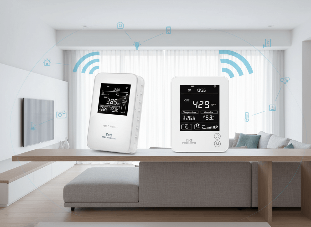 MCO Home PM2.5 Monitor vs CO2 Sensor: Which Air Quality Monitor Suits Your Smart Home Needs?