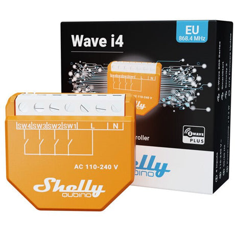 Shelly Qubino Z - Wave i4 - QNSN - 0A24XEU - Vesternet