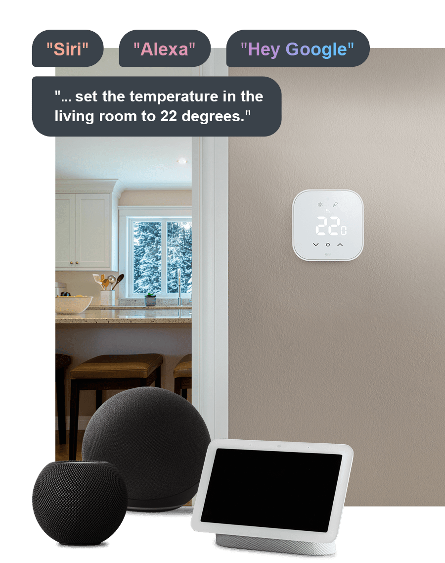 Matter Eve Smart Thermostat - EV-10ECT1751 - Vesternet
