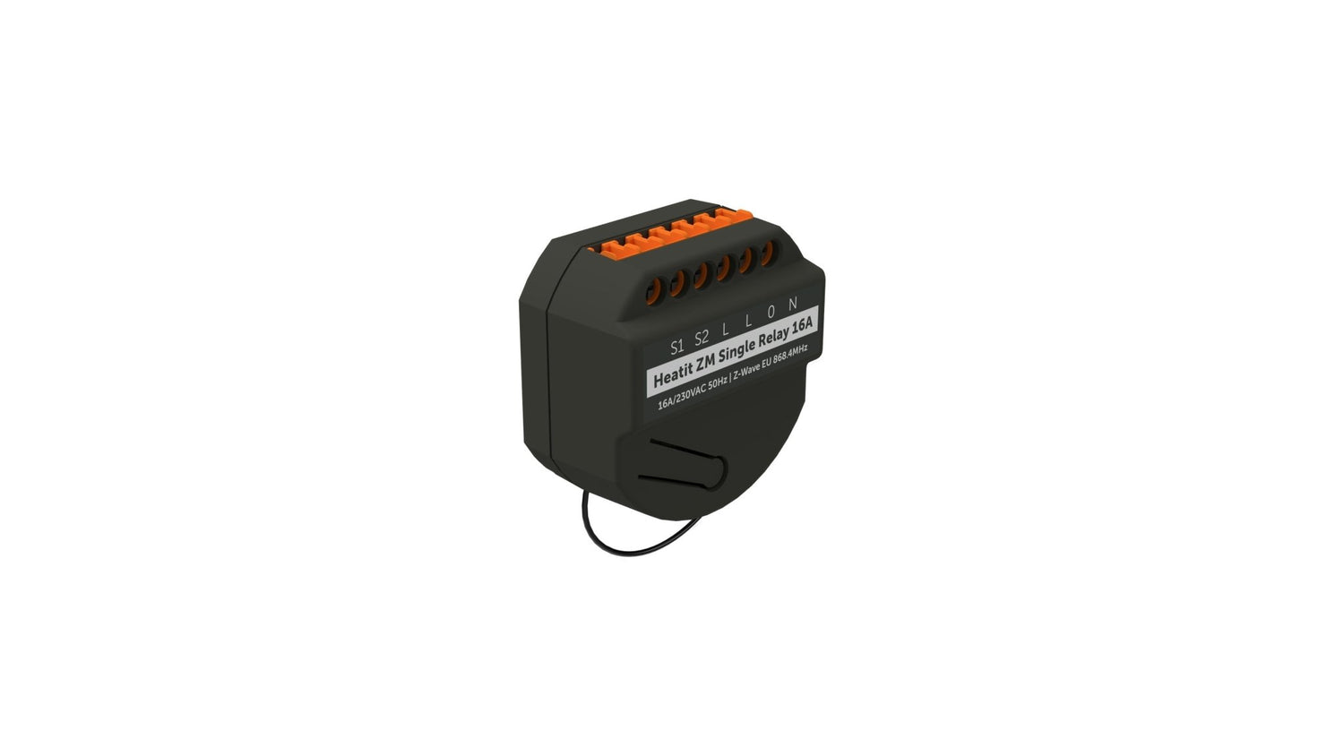 Z - Wave Heatit ZM Single Relay 16A - HEAE4512671 - Vesternet