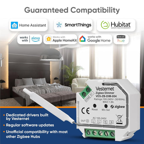 Vesternet Zigbee Dimmer - VES - ZB - DIM - 004 - Vesternet