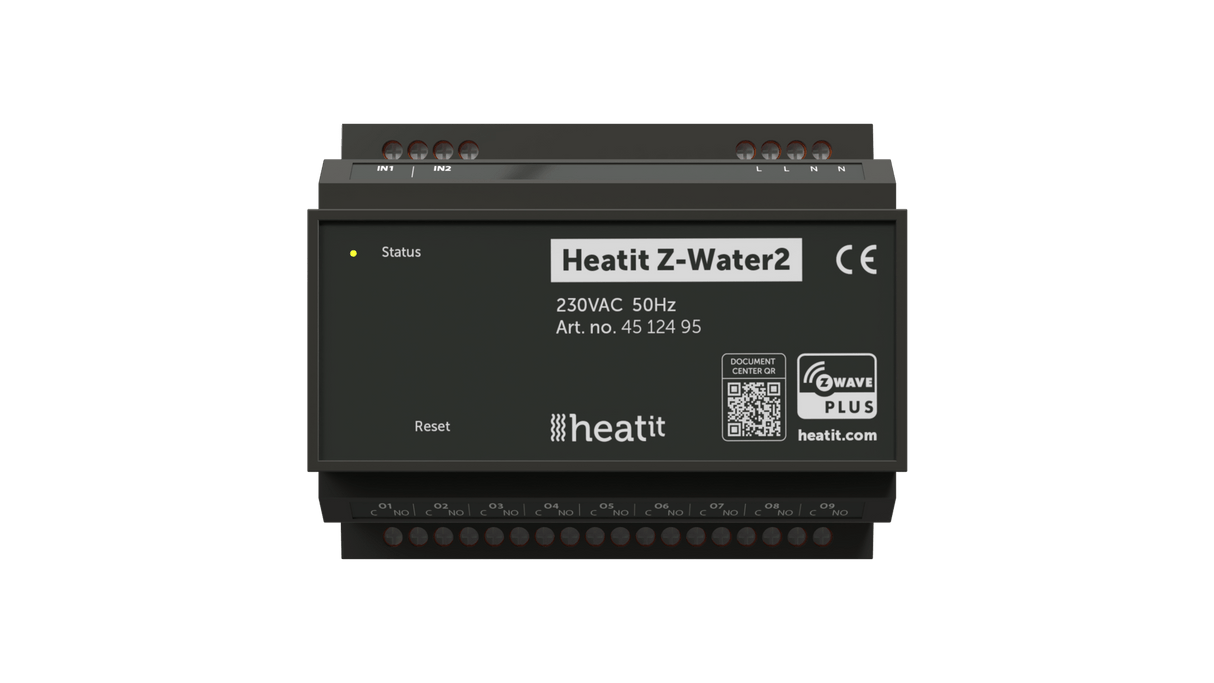 Z - Wave Heatit Z - Water 2 - HEAE4512495 - Vesternet