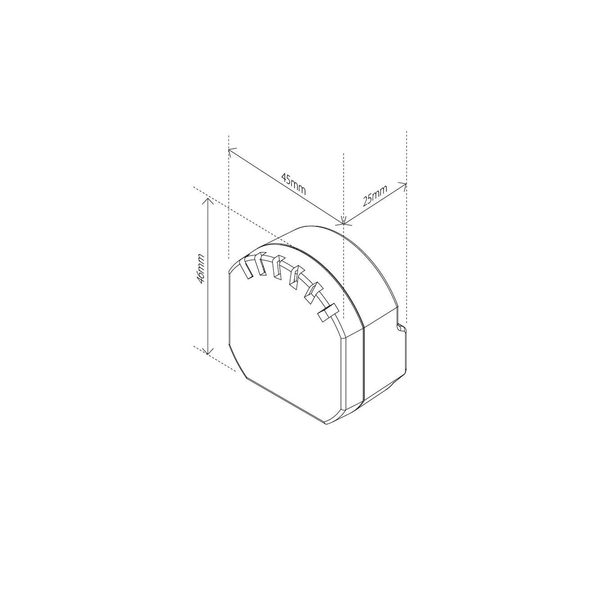 Z - Wave Heatit ZM Single Relay 16A - HEAE4512671 - Vesternet
