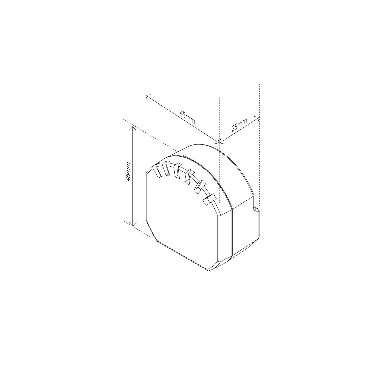 Z - Wave Heatit ZM Single Relay 16A - HEAE4512671 - Vesternet