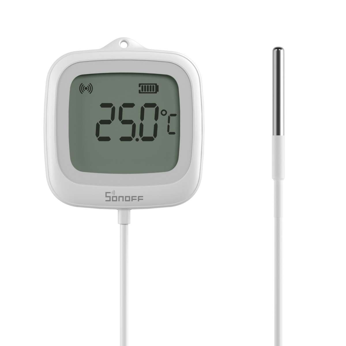 Zigbee Sonoff Outdoor LCD Smart Thermometer with Probe - SONZSNZB02LD - Vesternet
