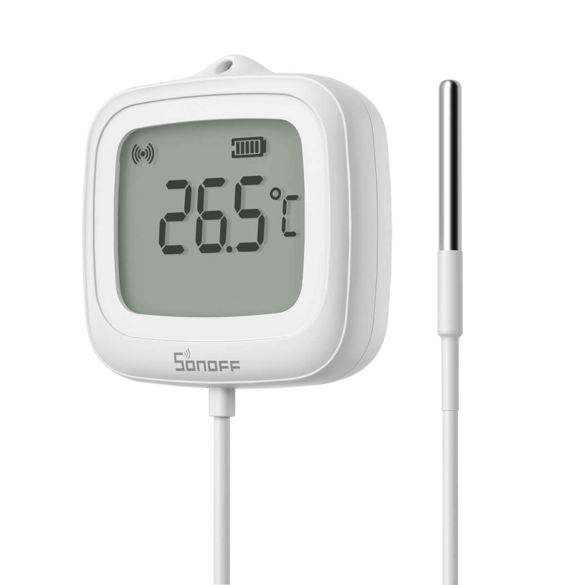 Zigbee Sonoff Outdoor LCD Smart Thermometer with Probe - SONZSNZB02LD - Vesternet