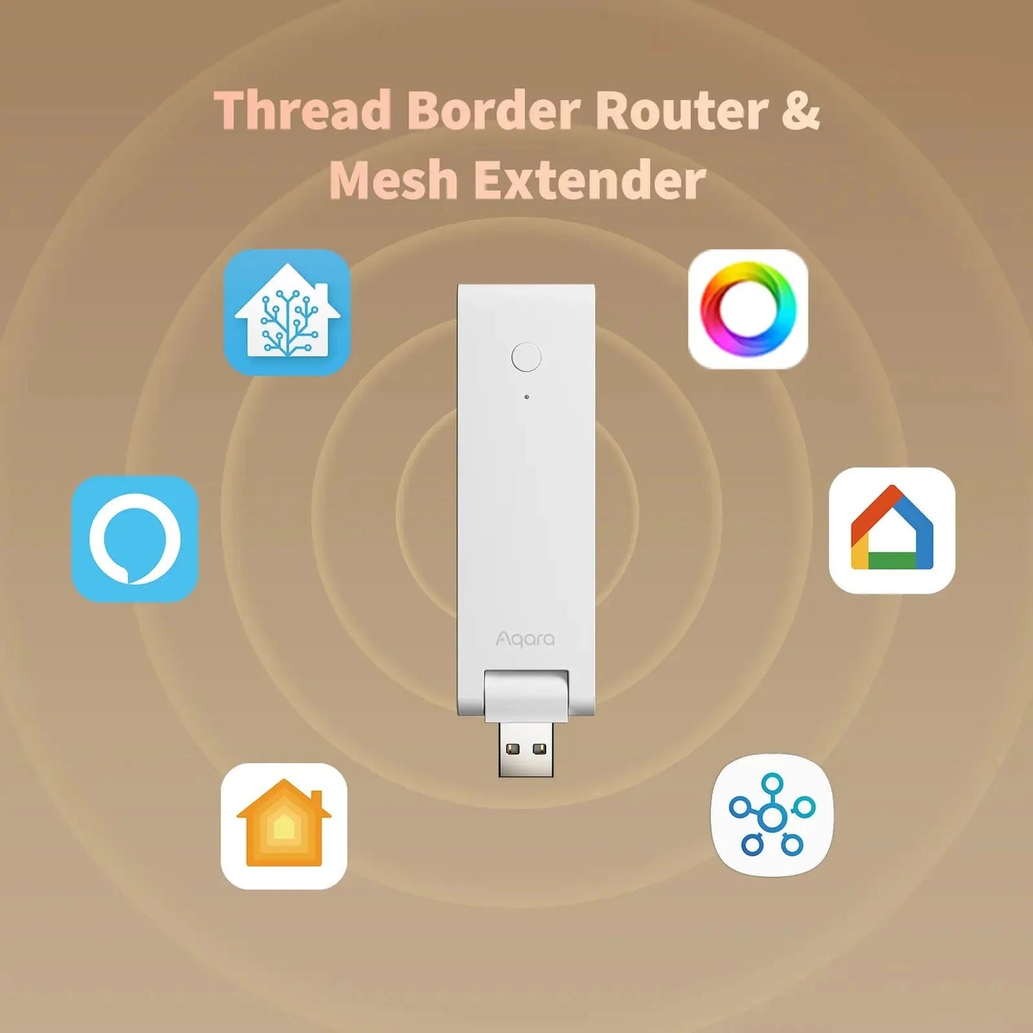 Zigbee Aqara Hub M100 - AQAZHM - G02D - Vesternet
