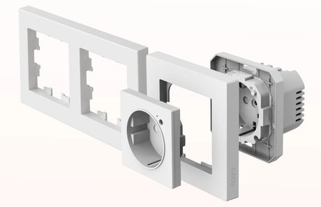 Zigbee Aqara Wall Outlet H2 (Type F) - AQAZWP - P01D - Vesternet