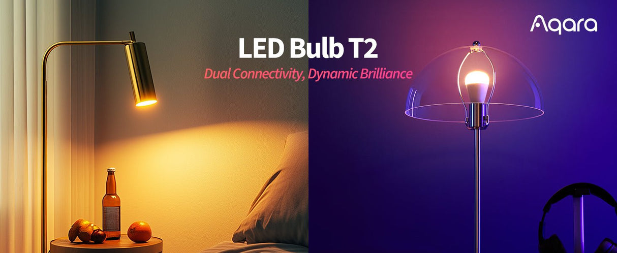 Zigbee Aqara LED Bulb T2 E27, RGB CCT - AQAZLB - L02D - Vesternet