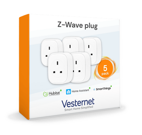 Vesternet Z - Wave Plug - VES - ZW - PLG - 42 - 5PACK - Vesternet
