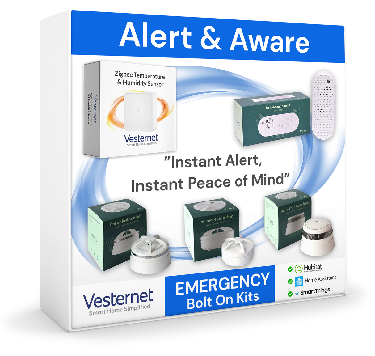 Alert & Aware: Instant Alert System Emergency Kit