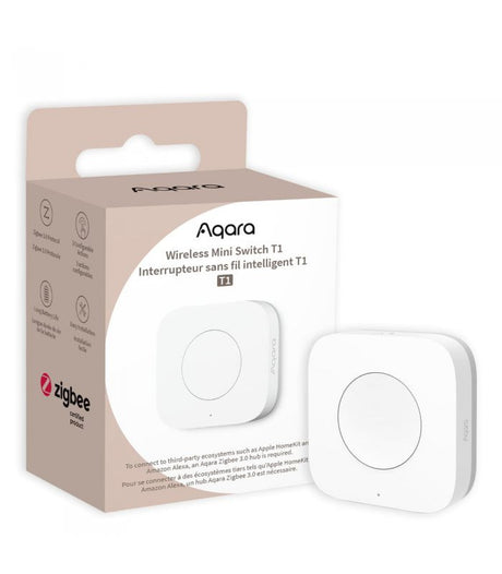 Aqara Wireless Mini Switch T1 - WB - R02D - Vesternet
