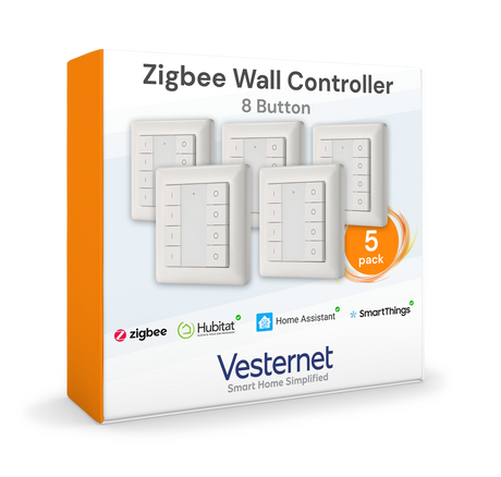 Vesternet Zigbee Wall Controller - 8 Button
