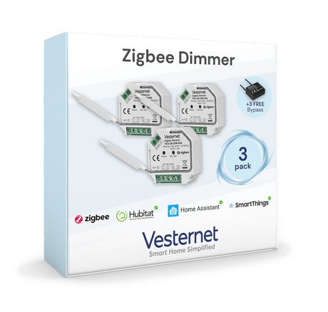 Vesternet Zigbee Dimmer - VES - ZB - DIM - 004 - 3PACK - Vesternet