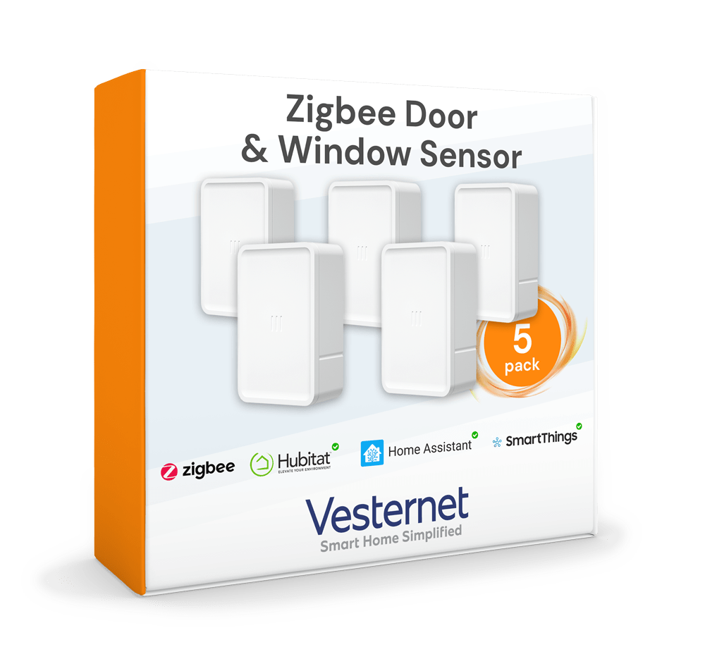Vesternet Zigbee Door & Window Sensor - VES - ZB - DOR - 25 - 5PACK - Vesternet