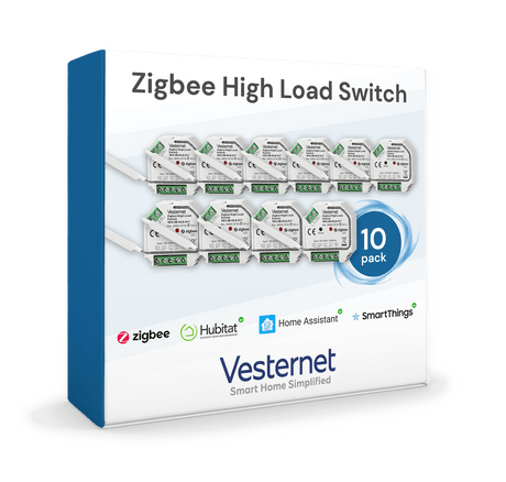 Vesternet Zigbee High Load Switch - VES - ZB - HLD - 017 - 10PACK - Vesternet