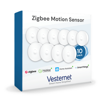 Vesternet Zigbee Motion Sensor - VES - ZB - PIR - 21 - 10PACK - Vesternet