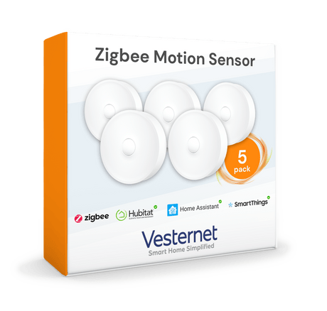 Vesternet Zigbee Motion Sensor - VES - ZB - PIR - 21 - 5PACK - Vesternet