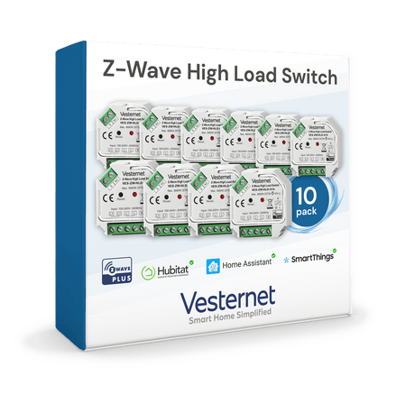 Vesternet Z - Wave High Load Switch - VES - ZW - HLD - 016 - 10PACK - Vesternet