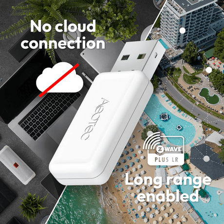Aeotec Z - Stick 10 Pro (Z - Wave & Zigbee) - AEOEZWA060 - Vesternet