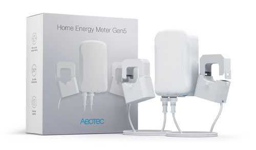 Z-Wave Aeotec Home Energy Meter - Three clamp (200A)