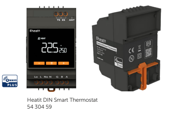 Heatit DIN Smart Thermostat - HEAE5430459 - Vesternet