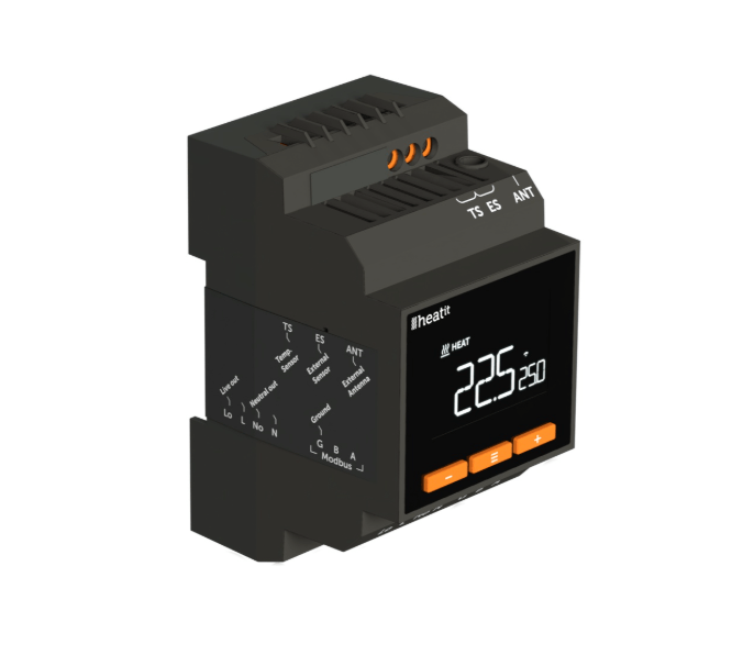 Heatit DIN Smart Thermostat - HEAE5430459 - Vesternet