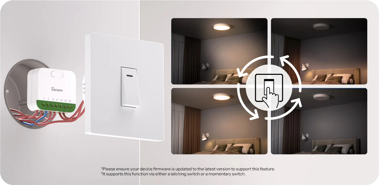 Matter Sonoff DUO 2-Gang Smart Switch