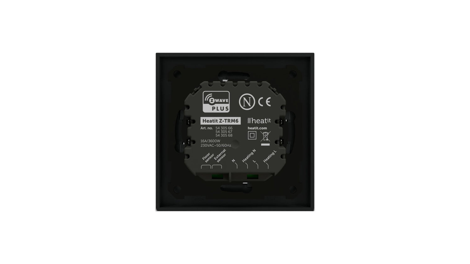 Z - Wave Heatit Z - TRM6 Electronic Thermostat - HEAE5430566 - Vesternet