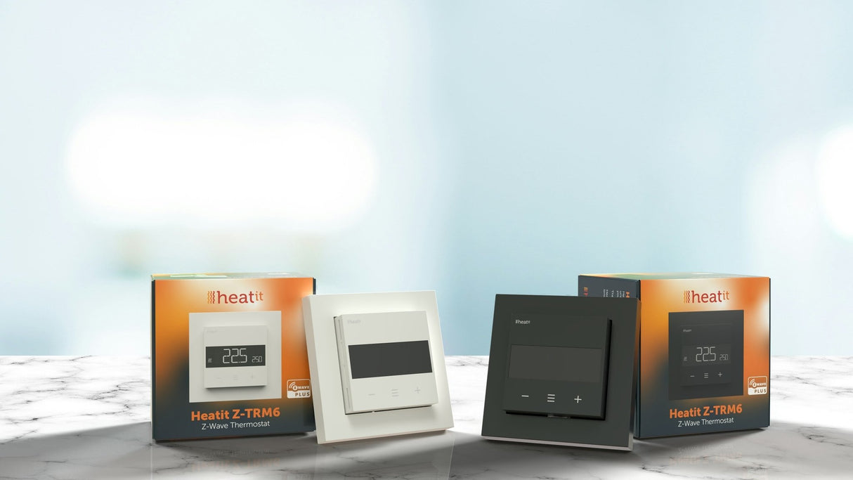 Z - Wave Heatit Z - TRM6 Electronic Thermostat - HEAE5430566 - Vesternet