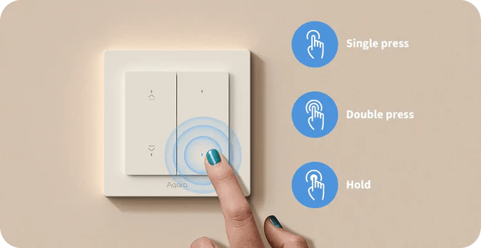 Aqara Shutter Switch H2 EU - AQAZDS - K02D - Vesternet