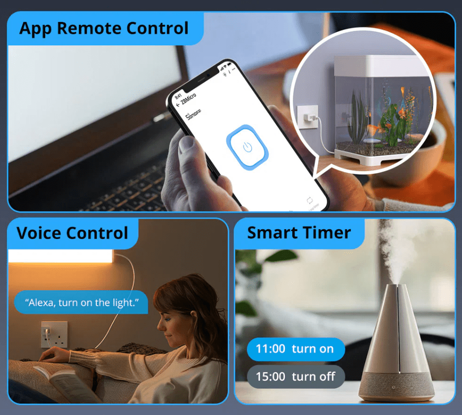 Zigbee Sonoff Micro USB Smart Adapter