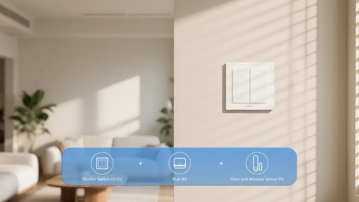 Aqara Shutter Switch H2 EU - AQAZDS - K02D - Vesternet