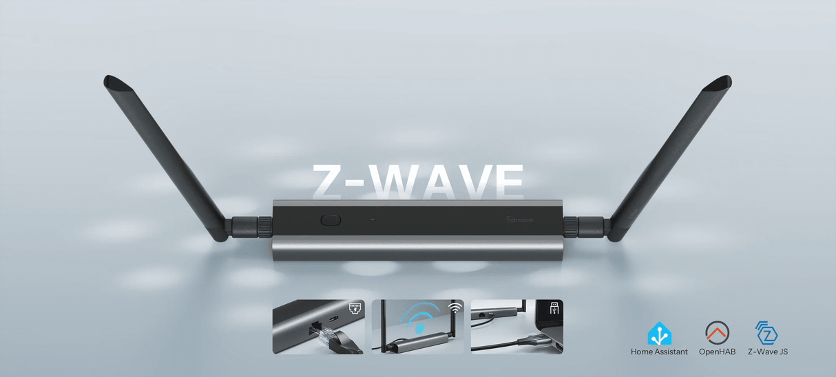 Z-Wave Sonoff 800 PoE Dongle Max - SONEMZG23 - Vesternet