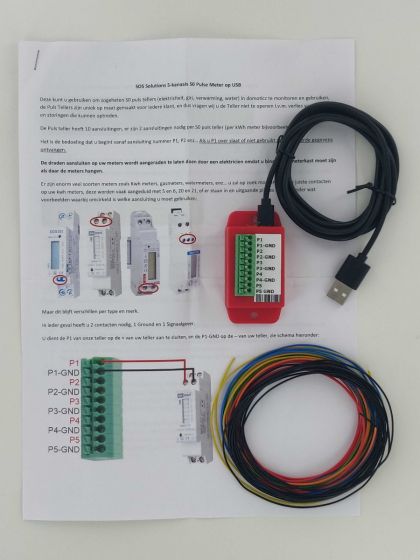 RFXCom 5 Channel S0 Pulse Meter USB - - Vesternet