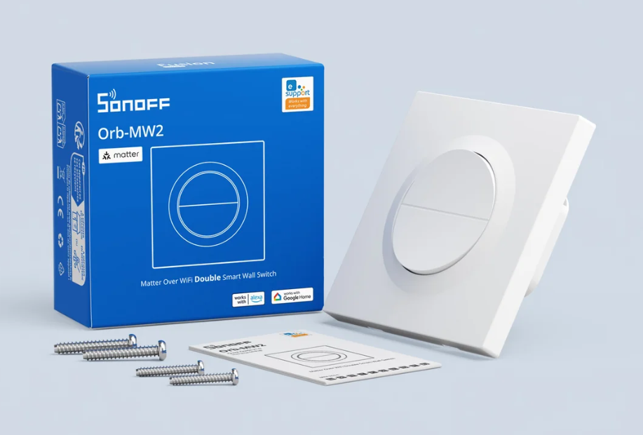 Matter Sonoff Double Smart Wall Switch