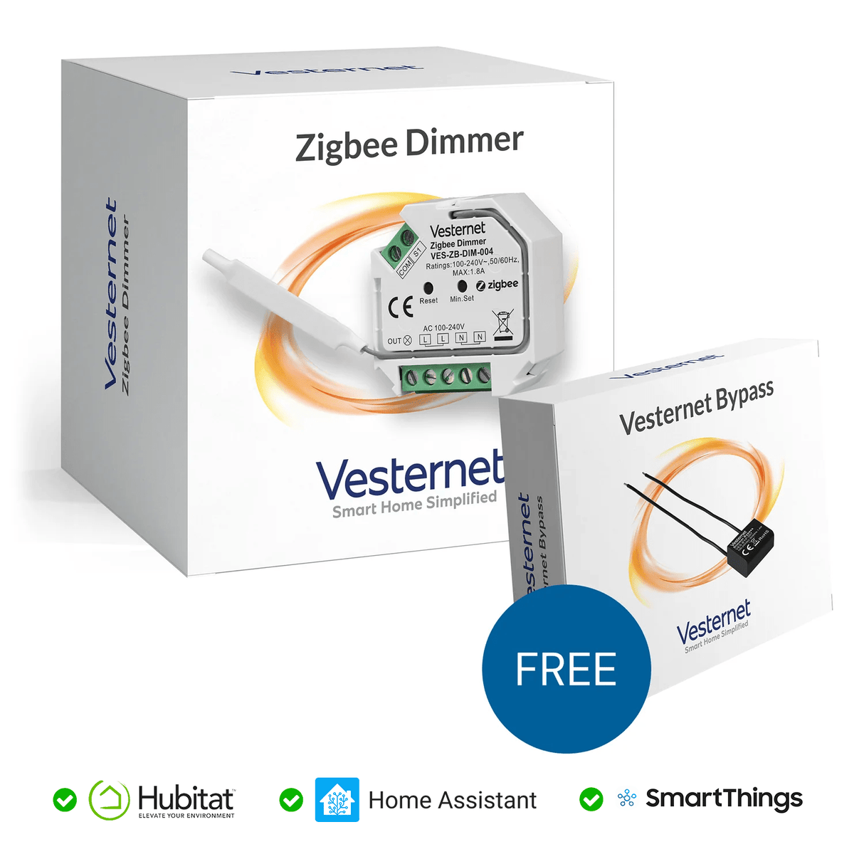 Vesternet Zigbee Dimmer - VES - ZB - DIM - 004 - Vesternet