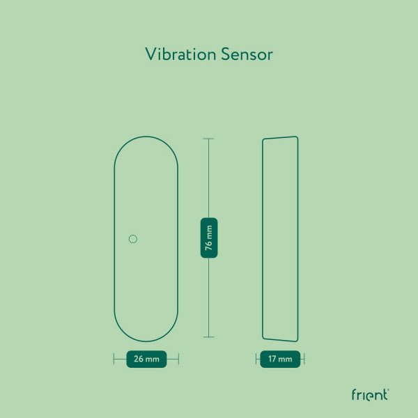 Zigbee frient Vibration Sensor - FRIZWISZB - 137 - Vesternet