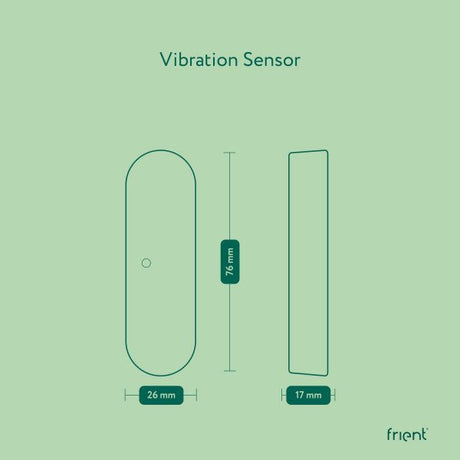 Zigbee frient Vibration Sensor - FRIZWISZB - 137 - Vesternet