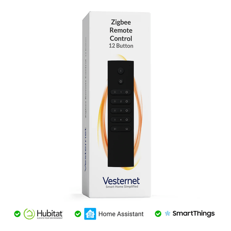Vesternet Zigbee Remote Control - 12 Button - VES - ZB - REM - 013 - Vesternet