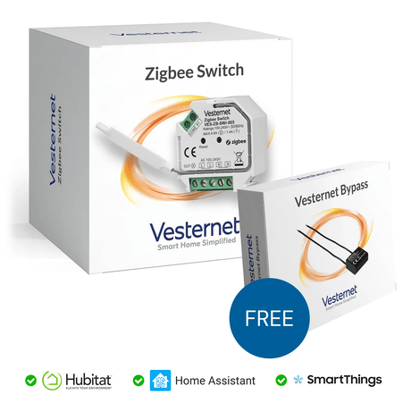 Vesternet Zigbee Switch - VES - ZB - SWI - 005 - Vesternet