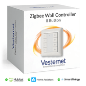 Vesternet Zigbee Wall Controller - 8 Button - VES - ZB - WAL - 012 - Vesternet