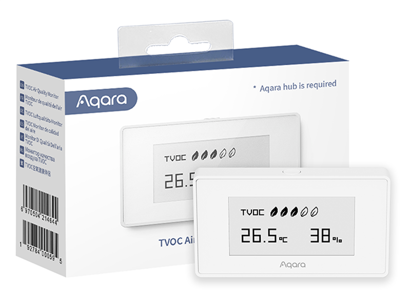 Aqara TVOC Air Quality Monitor - AAQS - S01 - Vesternet