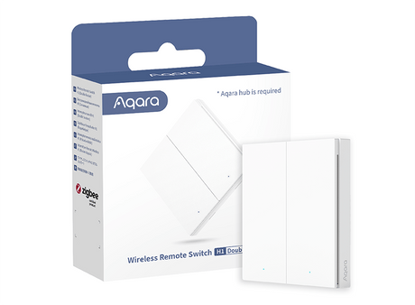 Aqara Wireless Remote Switch H1 (double rocker) - WRS - R02 - Vesternet