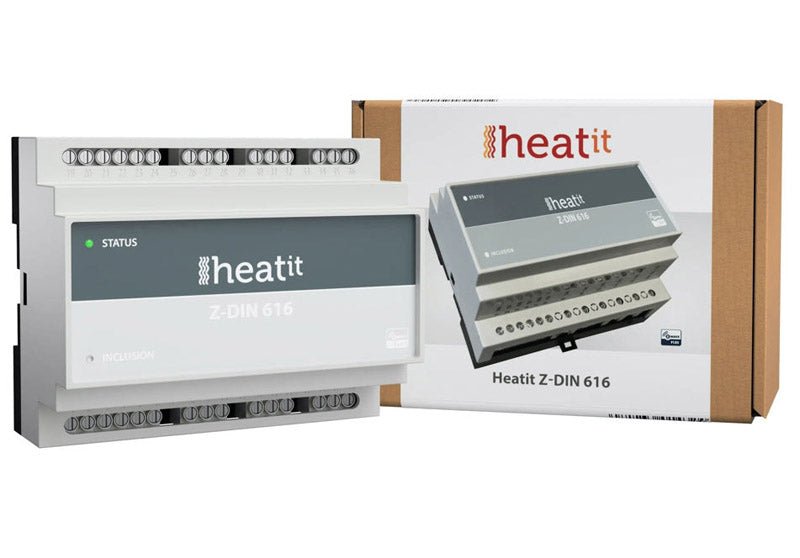 Z - Wave Heatit Z - Din 616 - 4512561 - Vesternet