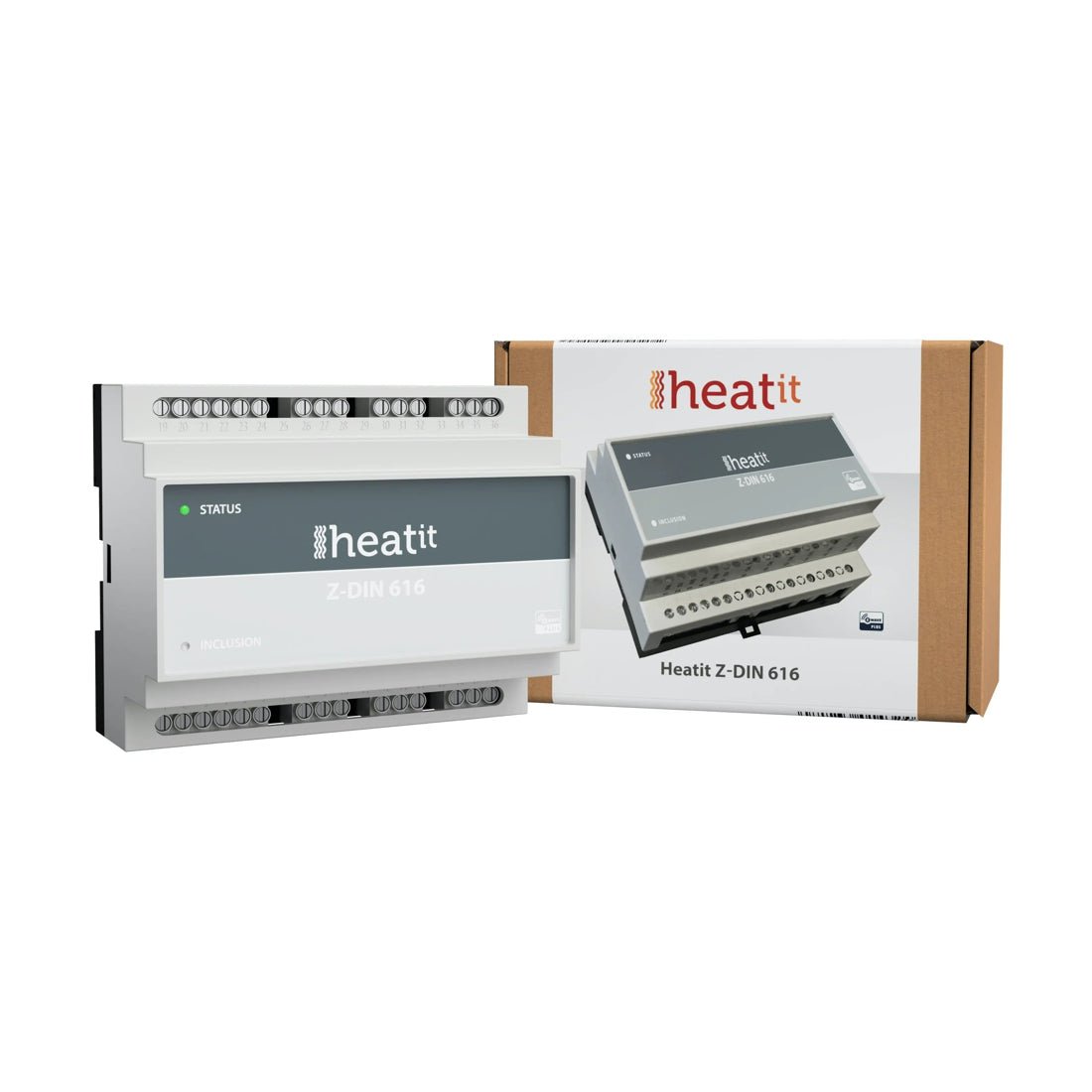 Z - Wave Heatit Z - Din 616 - 4512561 - Vesternet