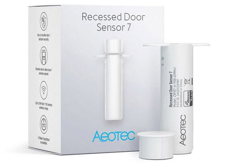 Z - Wave Plus Aeotec Recessed Door Sensor 7 - AEOEZW187 - Vesternet