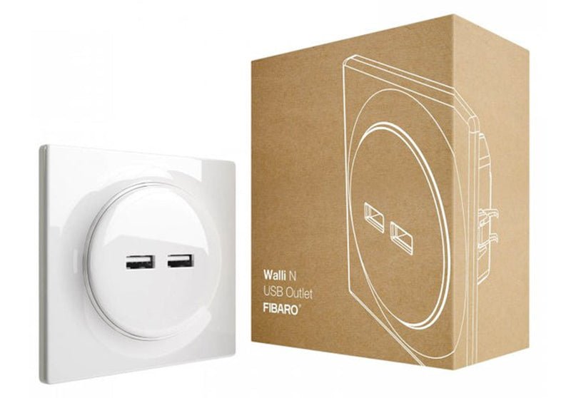 Fibaro Walli N Usb Outlet - FGWU - 021 - Vesternet
