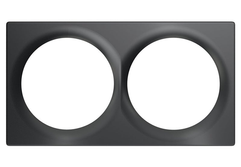 Fibaro Walli Line Double Cover Plate - FIB_FGWXPP - 0003B - Vesternet